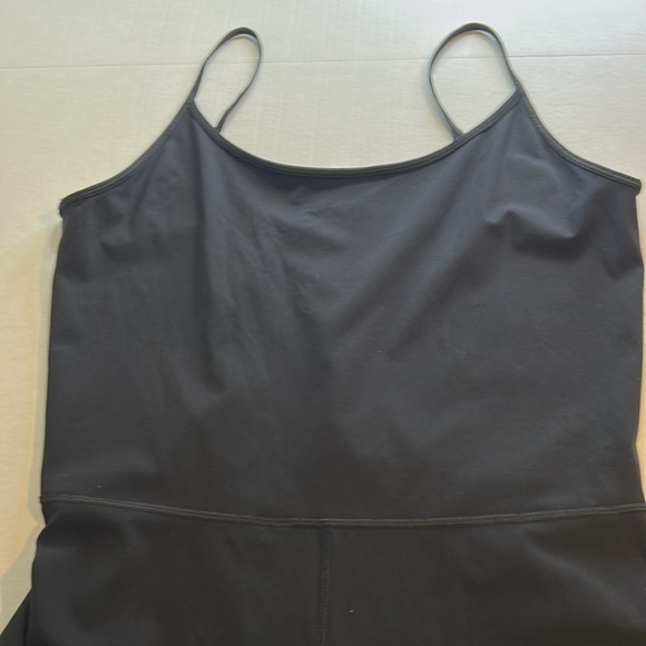 EVERLANE PERFORMANCE UNITARD PULL ON BLACK JUMPSUIT YOGA ONE PIECE SZ XXL - Picture 2 of 12